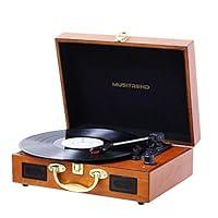 Algopix Similar Product 14 - MUSITREND Record Player Vinyl Turntable