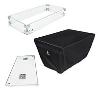 Algopix Similar Product 13 - Outland Fire Table 3 Piece Rectangle