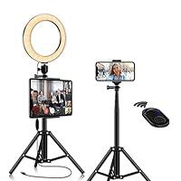 Algopix Similar Product 1 - Ring Light with Tripod Stand Phone