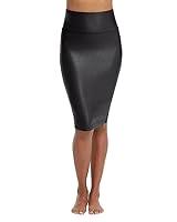 Algopix Similar Product 6 - SPANX Faux Leather Pencil Skirt Very