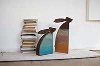 Algopix Similar Product 1 - Kalalou Colorful Rustic Metal Rabbits