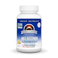 Algopix Similar Product 6 - Source Naturals Melatonin 1 mg  300