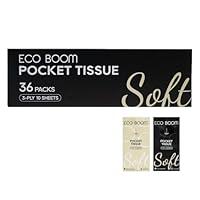 Algopix Similar Product 9 - ECO BOOM Soft Pocket Tissues Travel