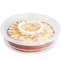 Algopix Similar Product 8 - Plastic Pie Carrier with Lid and