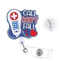 Algopix Similar Product 3 - Call Dont Fall Badge Reel with Swivel