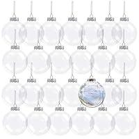 Algopix Similar Product 2 - Kingrol 30 Pack 315 Inch Clear Plastic