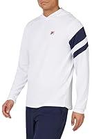 Algopix Similar Product 3 - Fila Mens Long Sleeve Hoodie