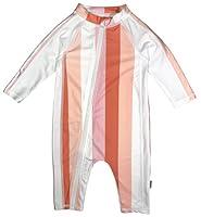 Algopix Similar Product 1 - SwimZip Little Girl Long Sleeve Sunsuit