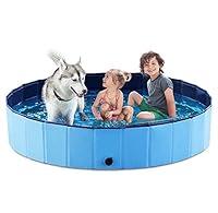 Algopix Similar Product 10 - Jasonwell Foldable Dog Pet Bath Pool