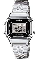 Algopix Similar Product 1 - Casio Ladies MidSize Silver Tone