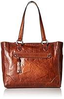 Algopix Similar Product 3 - FRYE Melissa Zip Leather Tote, Cognac