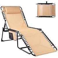 Algopix Similar Product 6 - HOMSHADE Folding Outdoor Chaise Lounge