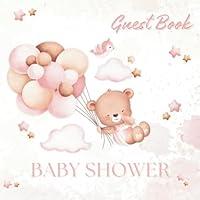 Algopix Similar Product 9 - Baby Shower Guest Book Visitor Log for