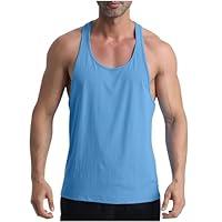 Algopix Similar Product 4 - Mens Tank Tops Cotton Workout Shirts