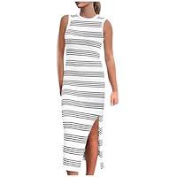Algopix Similar Product 10 - AGWOLF Casual Dresses for Women Striped