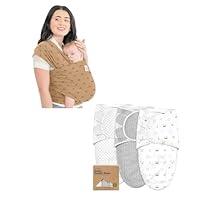 Algopix Similar Product 11 - KeaBabies Baby Wrap Carrier and 3Pack