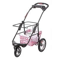 Algopix Similar Product 12 - Petique Pet Stroller Frame ONLY Pink