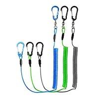 Algopix Similar Product 10 - Booms Fishing T2 Coiled Lanyard Steel