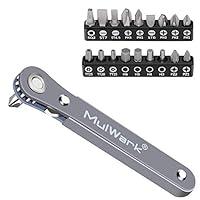 Algopix Similar Product 12 - MULWARK 20pc 14 Ultra Low Profile Mini