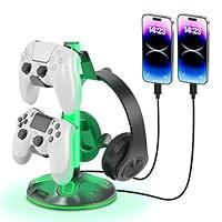 Algopix Similar Product 17 - KELJUN RGB Headphone Stand for