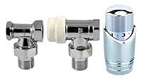 Algopix Similar Product 15 - Angled Chrome Adjustable Thermostatic