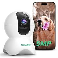 Algopix Similar Product 12 - ACCULENZ 5MP HD Pet Camera Indoor 25K