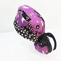 Algopix Similar Product 19 - Ponytail Scrub Cap Ghost House Scrub