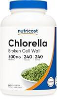 Algopix Similar Product 5 - Nutricost Chlorella Capsules 500mg 240