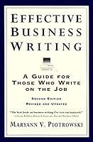 Algopix Similar Product 11 - Effective Business Writing A Guide For