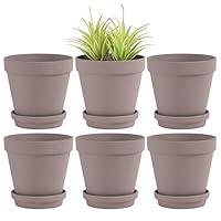 Algopix Similar Product 4 - Yishang Large Terra Cotta Pots with