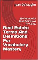 Algopix Similar Product 1 - Real Estate Terms And Definitions For