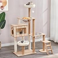 Algopix Similar Product 2 - Cat Tree Modern Cat Tree Tower for