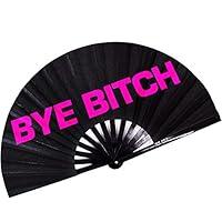 Algopix Similar Product 15 - SoJourner Bags Rave Fan  Bye Bitch Gay