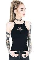 Algopix Similar Product 7 - Restyle Mesh Pentagram Occult Vest Top