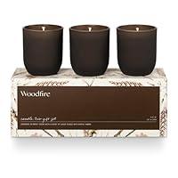 Algopix Similar Product 9 - Candle Trio Gift Set, Woodfire