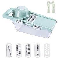 Algopix Similar Product 6 - DEBON 5Blade Vegetable Slicer