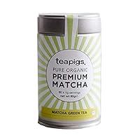 Algopix Similar Product 8 - teapigs Organic Matcha Tea Tin, 80 Gram