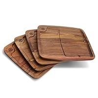 Algopix Similar Product 7 - HexClad Bistecca Wooden Steak Plate