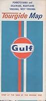 Algopix Similar Product 2 - 1973 Gulf Tourgide Official Highway Map