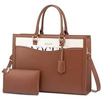 Algopix Similar Product 8 - LOVEVOOK Laptop Tote Bag for Women