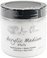 Algopix Similar Product 15 - Ken Oliver KN07458 Acrylic Medium-White