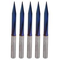 Algopix Similar Product 18 - Engraving Bit5Pcs V Tip Engraving Mill