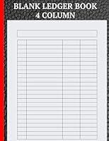 Algopix Similar Product 8 - Simple Blank Ledger Book Ledger Book