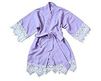 Algopix Similar Product 12 - Lavender Girl Robe  Baby Robe With