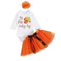 Algopix Similar Product 5 - Tomppy Newborn Baby Girls Thanksgiving