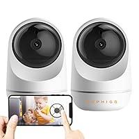 Algopix Similar Product 20 - DophiGo 1080P Dome 360 Wireless Baby