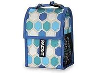 Algopix Similar Product 7 - PkIt Double Baby Bottle Bag - Blue Dot