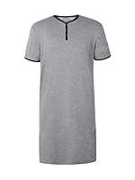 Algopix Similar Product 12 - Gafeng Mens Nightshirt Long Sleep