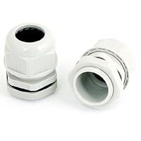 Algopix Similar Product 9 - uxcell 2 Pcs Light Gray Plastic