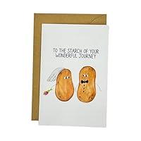 Algopix Similar Product 4 - Funny Wedding Card Engagement